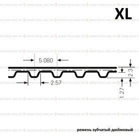 Ремень зубчатый 70 XL PIX